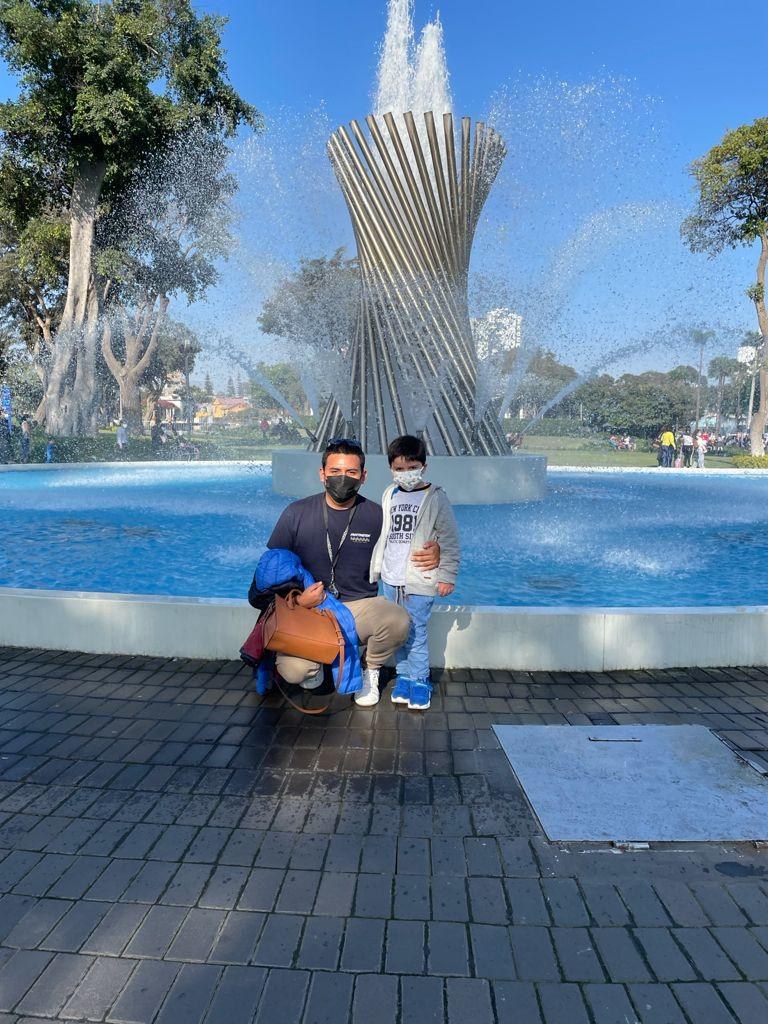 Paseando juntos